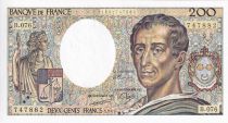 France 200 Francs - Montesquieu - 1989 - Serial B.076 - P.155