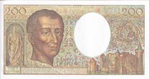 France 200 Francs - Montesquieu - 1989 - Serial H.076 - P.155