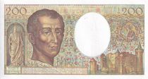 France 200 Francs - Montesquieu - 1989 - Serial J.073 - P.155