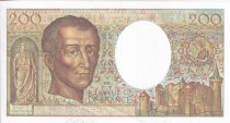 France 200 Francs - Montesquieu - 1989 - Serial U.073 - P.155