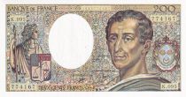 France 200 Francs - Montesquieu - 1990 - Serial K.095 - P.155