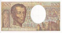 France 200 Francs - Montesquieu - 1990 - Serial N.098 - P.155