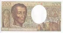 France 200 Francs - Montesquieu - 1991 - Serial H.089 - F.70.11