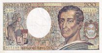 France 200 Francs - Montesquieu - 1992 - Serial D.101 - P.155