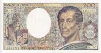 France 200 Francs - Montesquieu - 1992 - Serial H.105 - P.155