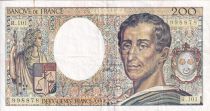 France 200 Francs - Montesquieu - 1992 - Serial R.101 - P.155