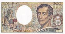 France 200 Francs - Montesquieu - 1992 - Serial T.144 - P.155