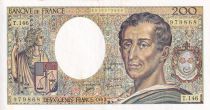 France 200 Francs - Montesquieu - 1992 - Serial T.146 - P.155