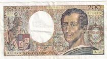France 200 Francs - Montesquieu - 1992 - S&eacute;rie J.124
