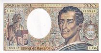 France 200 Francs - Montesquieu - 1994 - Serial E.156 - P.155