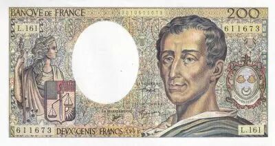 France 200 Francs - Montesquieu - 1994 - Serial L.161 - P.155