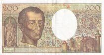 France 200 Francs - Montesquieu - 1994 - Serial R.160