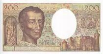 France 200 Francs - Montesquieu - 1994 - Serial T.164 - P.155