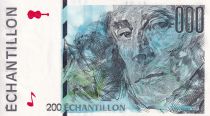 France 200 Francs - Ravel - Type Eiffel - Echantillon - 1995