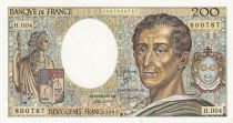 France 200 Francs Montesquieu - 1981 Serial H.004