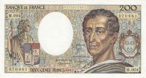 France 200 Francs Montesquieu - 1981 Serial M.004