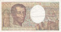 France 200 Francs Montesquieu - 1981 to 1994 - various serials - VF