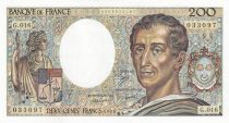 France 200 Francs Montesquieu - 1983 - Serial G.016
