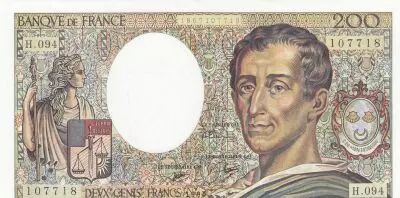 France 200 Francs Montesquieu - 1990 - Serial H.094
