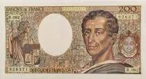 France 200 Francs Montesquieu - 1992 - Serial R.082 - AU