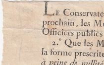France 24 Sols  Loterie des Enfans Trouvés - Sous Louis XV (1715-1744) - TTB