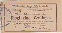 France 25 cent. Corbie