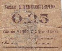 France 25 cent. Marchiennes-Campagne