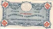France 25 cent. Pyr&eacute;n&eacute;es Orientales