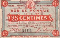 France 25 cent. Roubaix-Tourcoing
