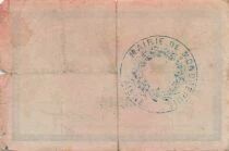 France 25 Centimes - Commune de Mondrepuis - 26-02-1915