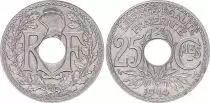 France 25 Centimes,  Monogram RF - 1914 - AU