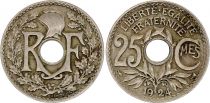 France 25 Centimes - Type Lindauer - France 1924 (EC)
