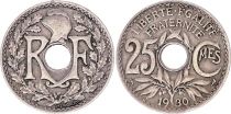 France 25 Centimes - Type Lindauer - France 1930 (UN)