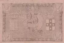 France 25 Centimes - Ville - Roubaix-Tourcoing - 16-12-1916 - 9ème série