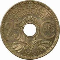 France 25 Centimes, Lindauer, avec Points - 1939 Paris