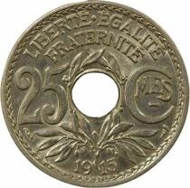 France 25 Centimes, Lindauer, Soulign&eacute; - 1915 Paris