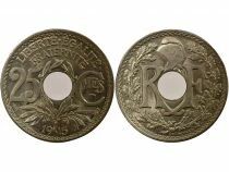 France 25 Centimes, Lindauer, Underlined - 1915 Paris