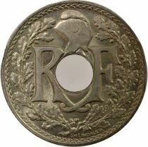 France 25 Centimes, Lindauer, Underlined - 1915 Paris