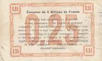 France 25 Centimes Fourmies City - 1915