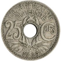 France 25 Centimes Lindauer - 1929