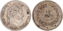 France 25 Centimes Louis Philippe I - 1845 B Rouen - Silver