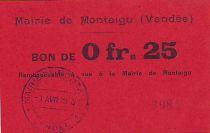 France 25 Centimes Montaigu