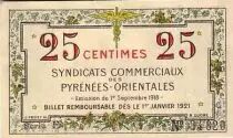 France 25 Centimes Pyr&eacute;n&eacute;es Orientales