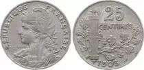 France 25 Centimes Republic - 1905