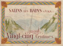 France 25 Centimes Salins-Les-Bains City