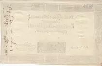 France 25 Livres - Black print - 06-06-1793 - Sign. Jame - Serial 2919