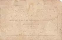 France 25 Livres - Si&egrave;ge de Lyon - 19-09-1793 - Filigrane de Lyon