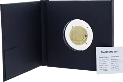 France 250 Euro Or - Marian - 2017 -  UNC - GOLD