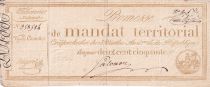 France 250 Francs - Territorial mandate without serial - 1796 - VF