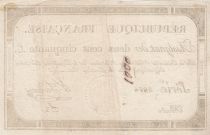 France 250 Livres - 7 Vendemiaire An II - 28.9.1793 - Sign. Froidure